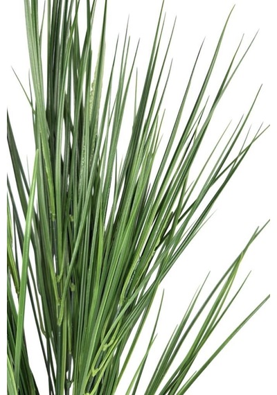 Yapay Çiçek Yeşil Grass Saz 80cm Bitki Yapay Çiçek Dekor Çiçeği Uzun Ot