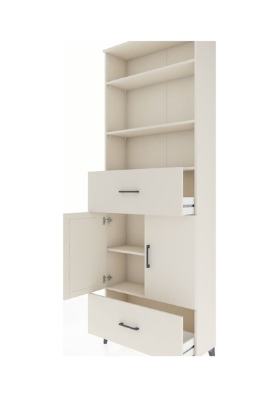 Arges Dolap 5 Raflı 2 Çekmeceli 2 Kapaklı 88x30x243 Aytaşı-ay... Aytaşı