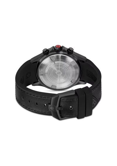 Swiss Military Hanowa Watchman 43 Mm Quartz Saat Smwgo0003430 Siyah