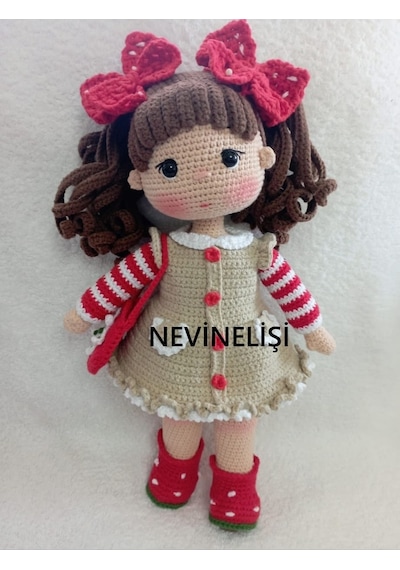 Amigurumi Sırma Bebek Çok Renkli