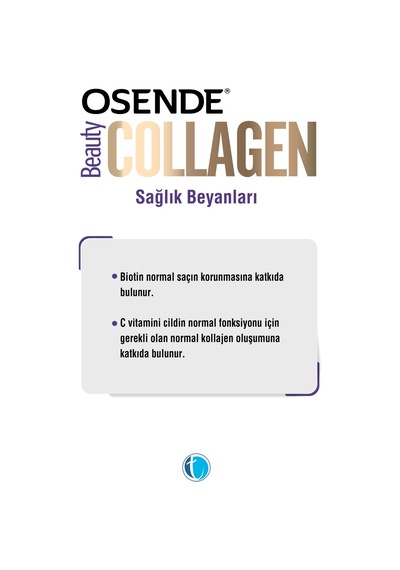Osende Beauty Collagen 40 ML x 30 Günlük Tüp