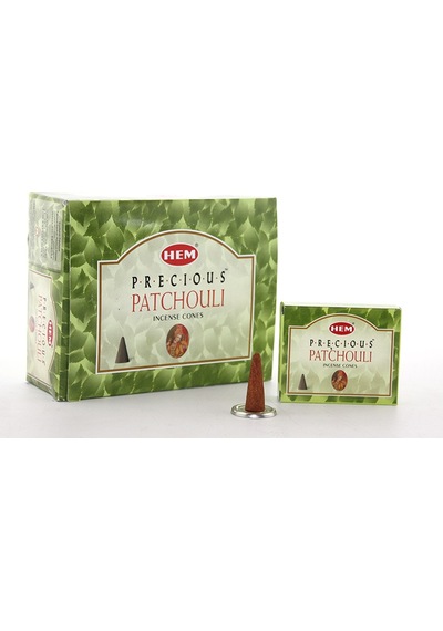 Precious Patchouli Aromalı Konik Tütsü Renkli