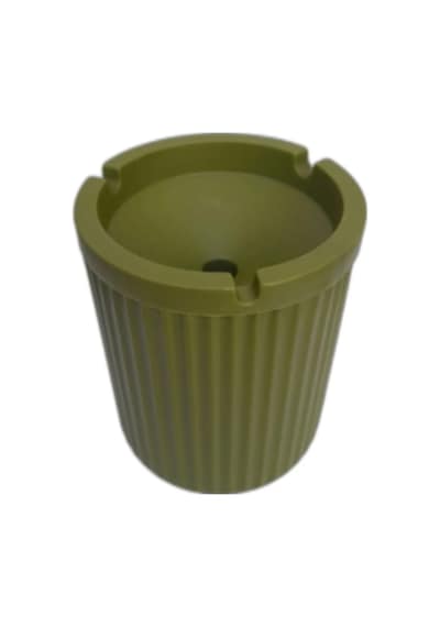 3 Adet Sert Plastik Kokusuz Küllük Kül Tablası Plastik Çok Renkli Yuvarlak