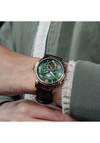 Earnshaw Es-8177-0a Erkek Kol Saati Rose Gold