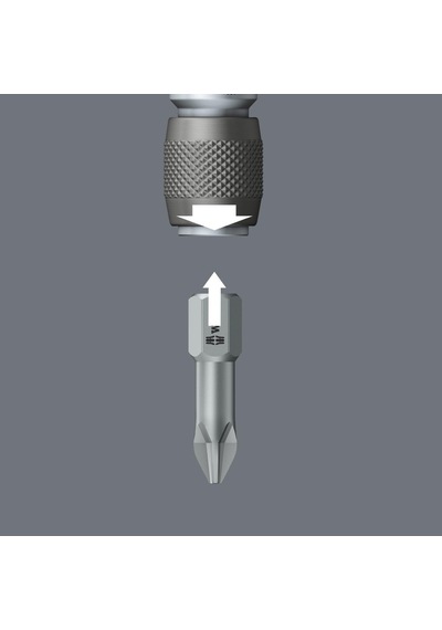 Wera 784 A 1/4 İnç Wera Hızlı Değiştirme Kovanlı Bağlantı Parçaları, 1/4 İnç X 30 Mm, Wera