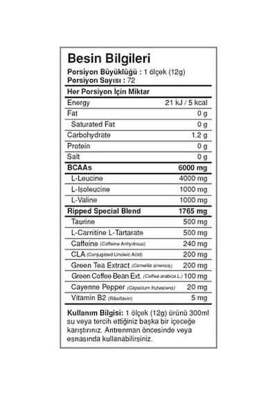 Bigjoy Sports-Bcaapro Ripped Ananas 864G