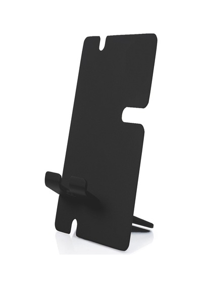 Siyah Metal Telefon Ve Saat Stand Telefon Ve Saat Tutucu