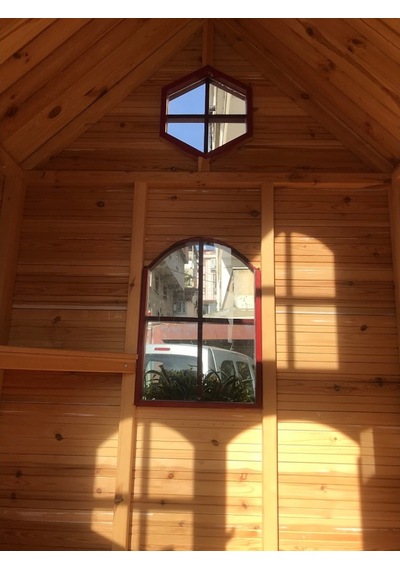 Ckmarket Ahşap Çocuk Oyun Evi