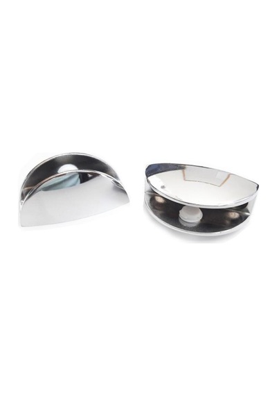 Oval Krom Etejer Camı Tutucu Takımı 1