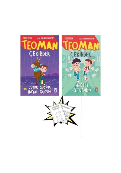 Boyama Hediyeli- Teoman Çekirdek Hedefe Çitlendik Süper Gücüm Hayal Gücüm 2. 3. 4. Sınıf Okuma