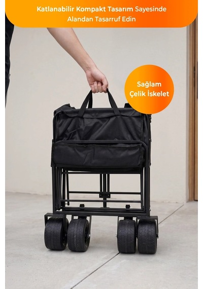 Kuzeylife Rover Wagon Masalı Portatif Taşıma Arabası