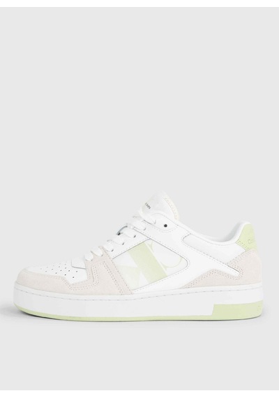 Beyaz Kadın Süet Sneaker Yw0yw0144602u Beyaz