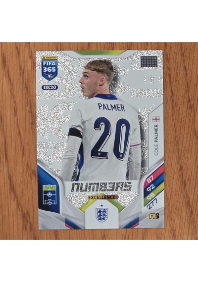 2026 Cole Palmer Excellence Numbers Oyun Kartı Exc20