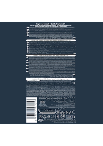 Arko Men Tıraş Köpüğü ırritation & Black 4x200 Ml