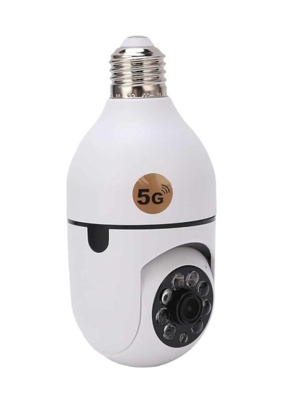 Ev Kamerası Wifi Kamerası Gece Görüşlü Akıllı Ampül Kamera Mh-hs3214-7201