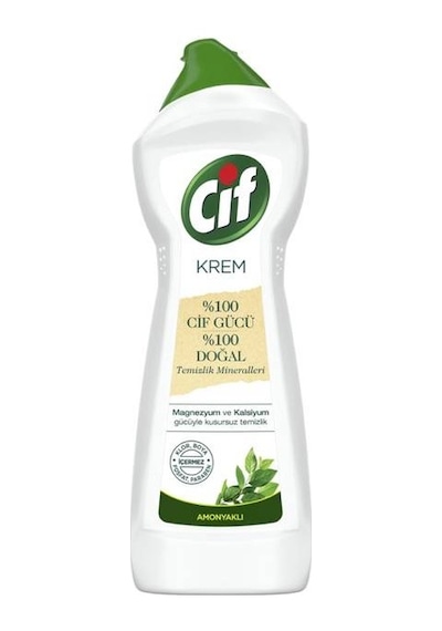 Cif Krem Güç & Işıltı Mikro Kristaller Yüzey Temizleyici Amonyaklı 750 ML
