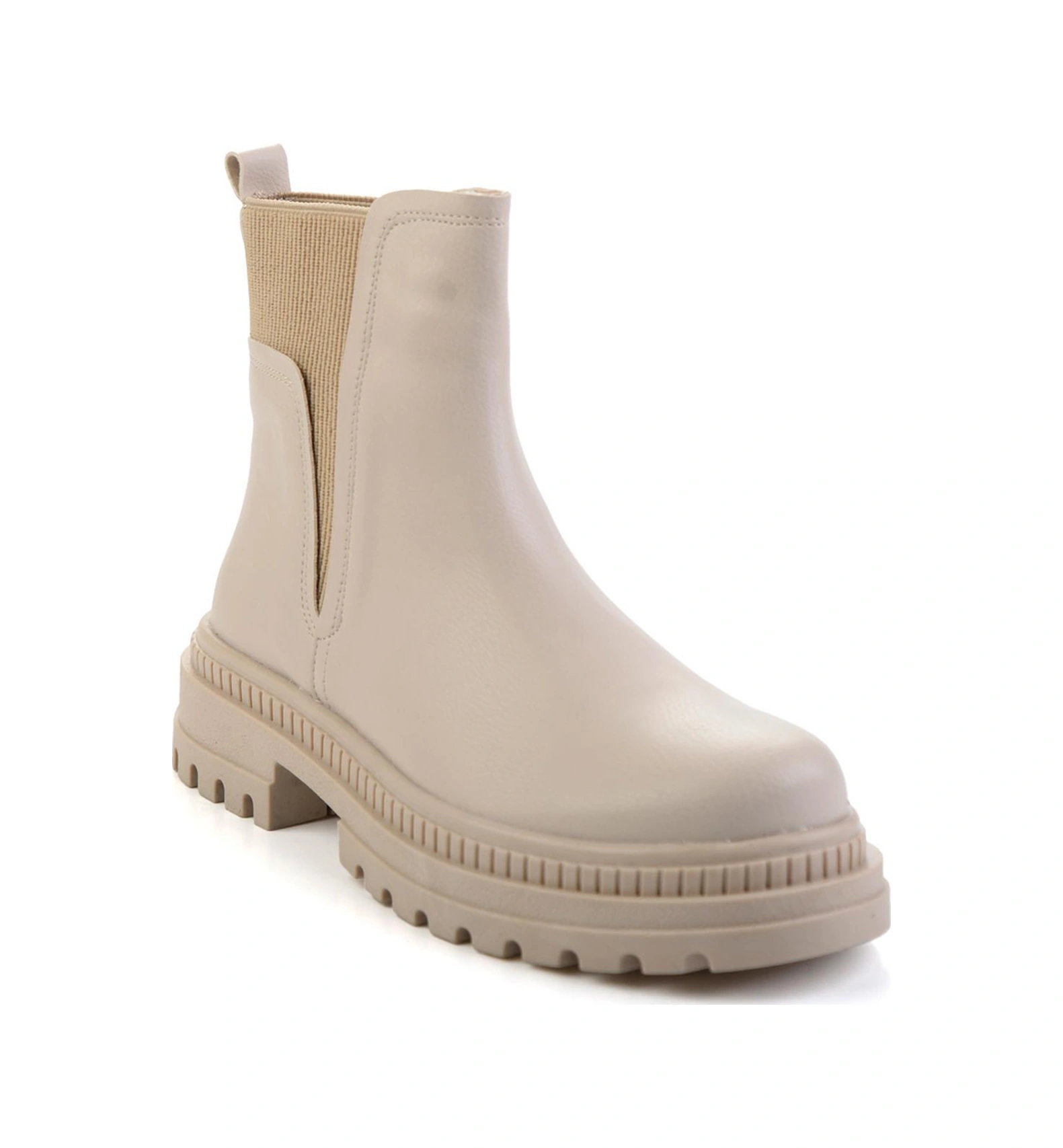 Bambi Bej Kadın Bot & Bootie K02179000309 Bej