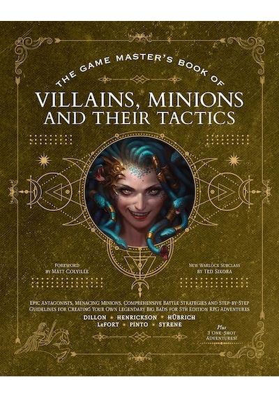 The Game Master's Book Of Villains, Minions And Their Tactics Ciltli Media Lab Books