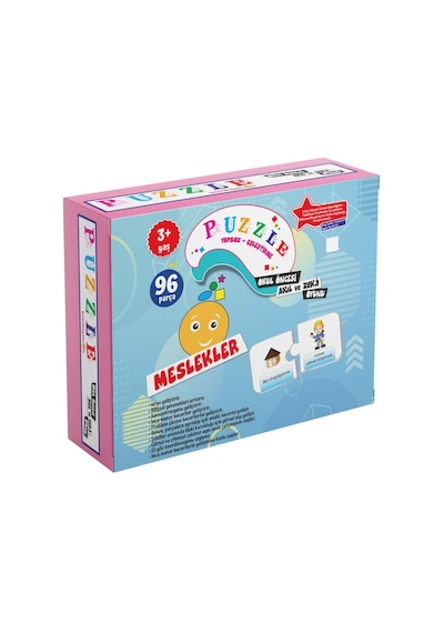 Beceri Dünyası Puzzle Meslekler 3+ Yaş Okul Öncesi Akıl Ve Zeka
