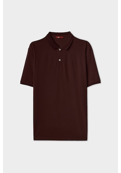 D'S Damat Ds Damat Regular Fit Pas %100 Pamuklu Uzun Ömürlü Kıvrılmaz Polo Yaka Nakışlı T-shirt 4hc14ort51000 Ps1