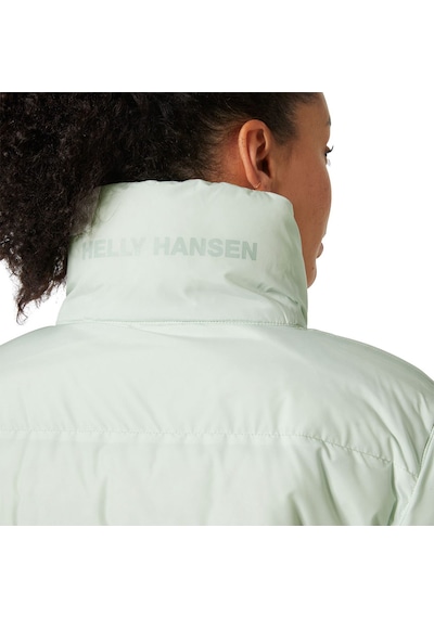 Helly Hansen Yu 23 Reversible Puffer Kadın Beyaz Dik Yaka Mont Beyaz