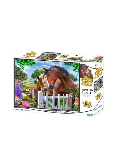 Prime 3d - At The Garden Gate 500 Parça Yetişkin Puzzle 10046