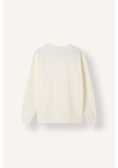 Defacto Regular Fit Waffle Dokulu Henley Yaka Uzun Kollu Basic Tişört I2067ax26auer105 Ekru-er105