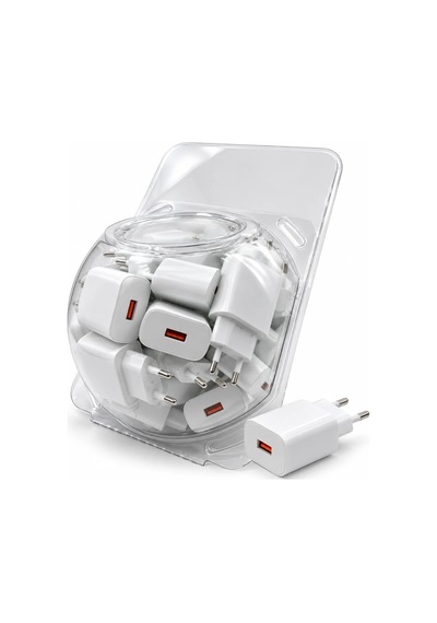 Msk 3.4a Tek Usb-a Hızlı Şarj Başlığı Beyaz