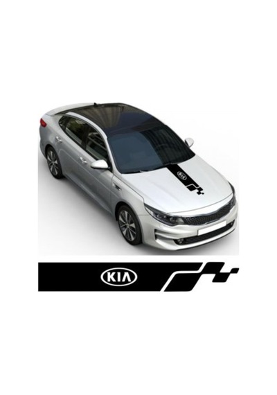 Kia Sport Kaput Oto Sticker Yapıştırma