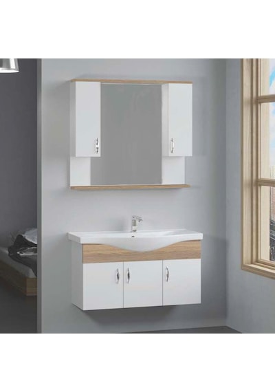 Denko Akyazı 100 Cm Mdf Alize Banyo Dolabı Takımı Çok Renkli Denko Akyazı 100 Cm Mdf Alize Banyo Dolabı Takımı Çok Renkli