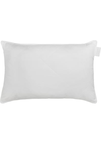The White Company Ultimate Silk Çevresel Yastık, Lüks Ve Konforlu Uyku Deneyimi, 50 X 75 Cm Beyaz