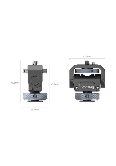 Smallrig 3809b Monitör Desteği Metak Ayak Montajı