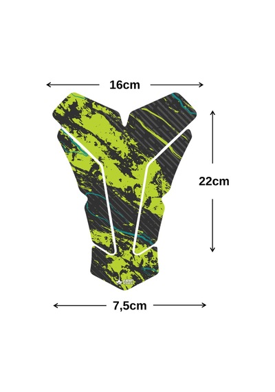 Renkli Baskılı Universal Tank Pad Gc-09-1 Çok Renkli