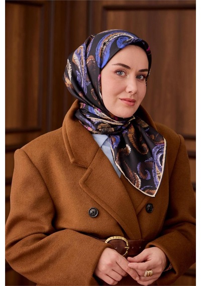 Silk Home Twill İpek Eşarp 11490-01 Siyah