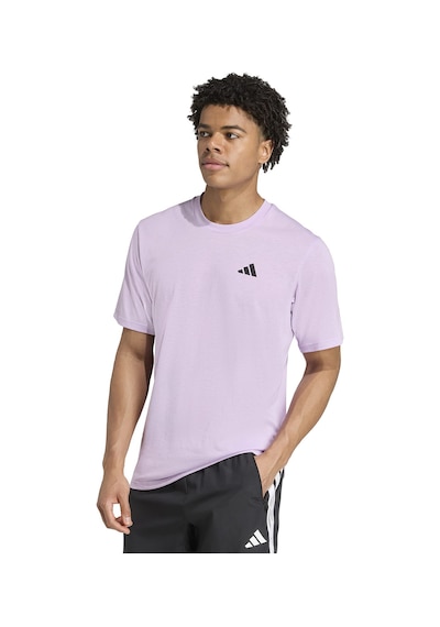 Adidas Train Essentials Feelready Erkek Mor Antrenman T-shirt Jw7445 Pembe