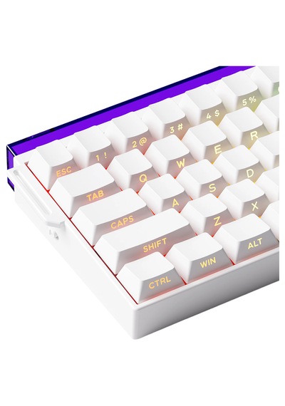 Akko Veekos Shine60 He %60 Flash Manyetik Switch 8k Hz Hall Effect Hotswap Rgb İngilizce Gaming Klavye