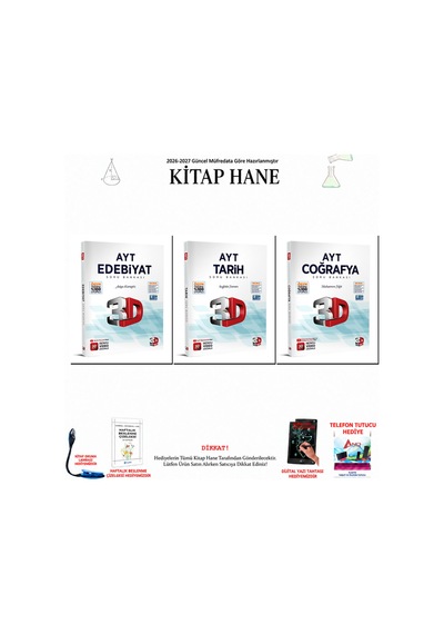 3d Ayt Sözel Soru Bankaları 3 Ki 3 Kitap Seti