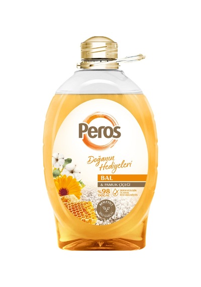 Peros Bal & Pamuk Çiçeği Sıvı Sabun 2.94 L - 6 Adet Tarı