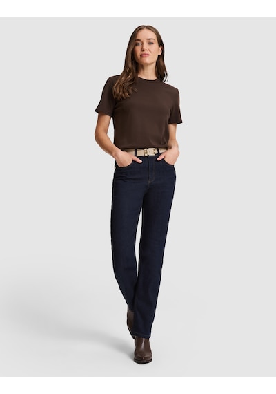 Pierre Cardin Kahverengi Regular Fit Basic Tişört 50331306 Vr029
