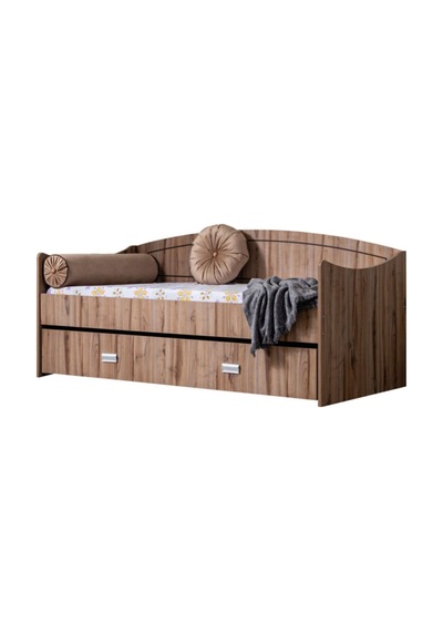Yavrulu Karyola, Akasya Yavrulu Yatak +1 Adet Comfort Yatak Ceviz-90 X 200 Yavrulu Karyola, Akasya Yavrulu Yatak +1 Adet Comfort Yatak Ceviz-90 X 200