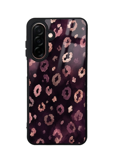 Samsung Galaxy Uyumlu A26 Kılıf Kamera Korumalı Desenli Zore Lusi Kapak - Pembe Leopar -