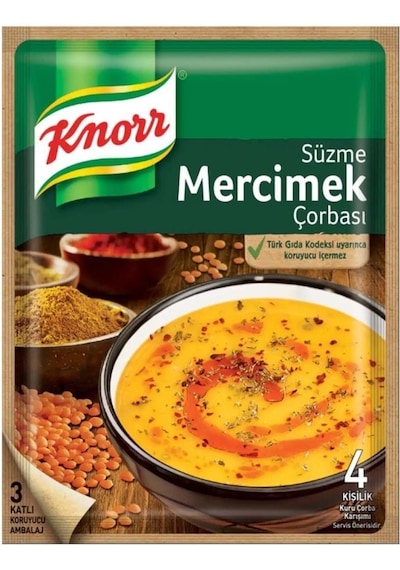 Knor Mercimek Çorba 12 x 76 G
