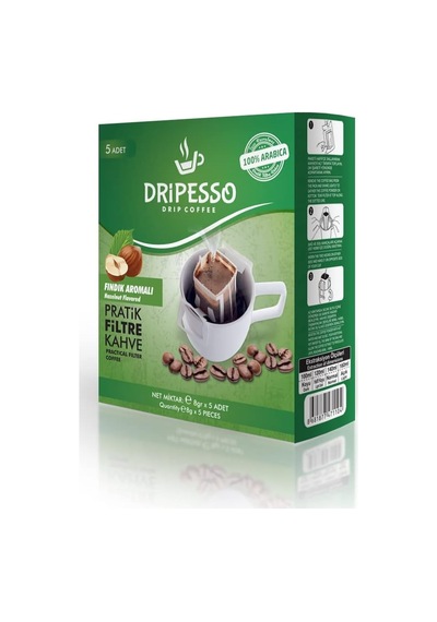 Fındık Aromalı Pratik Filtre Kahve 30'lu Aeropress