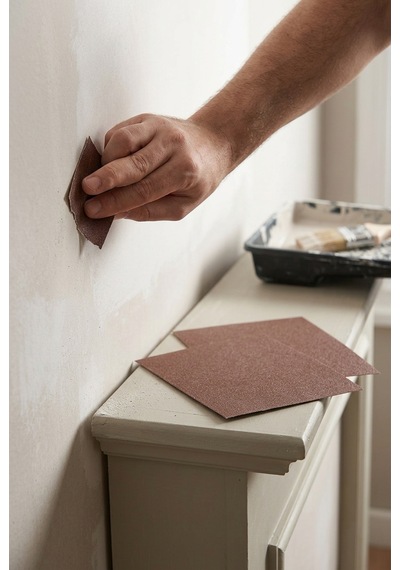 220-320 Kum Tabaka Zımpara 23x28 Cm 2 Adet Boya Öncesi Astar Geçiş Seti