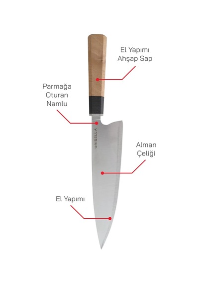 Unıqella Bladepro Classico Çok Amaçlı Bıçak 150mm Çelik