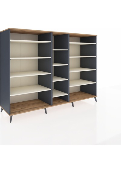 Kronos Dolap 11 Raflı 220x59x163 Antrasit-çam/aytaşı Atlas Çam/aytası - Antrasıt Kronos Dolap 11 Raflı 220x59x163 Antrasit-çam/aytaşı Atlas Çam/aytası - Antrasıt