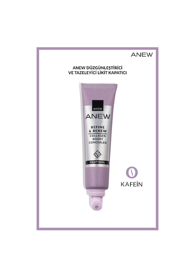 Avon Anew Düzgünleştirici Ve Tazeleyici Likit Kapatıcı 12 ML 24n Light Medium 0