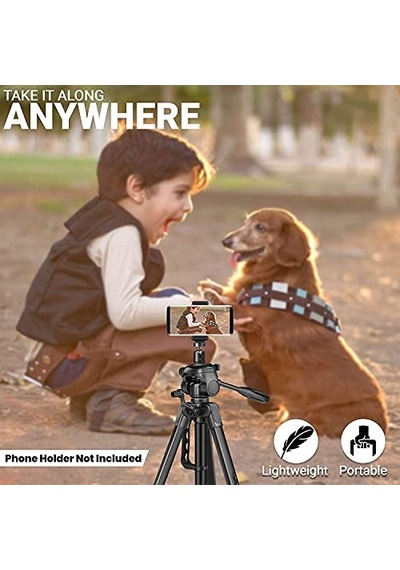 Np-8830 155 Cm Bluetooth Kumandalı Profesyonel Telefon Kamera Tutucu Çantalı Tripod Genel