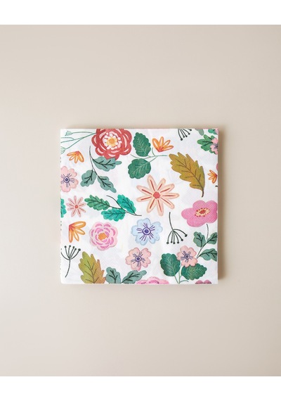English Home Florally 20'li Kağıt Peçete 33x33 Cm Kırmızı-pembe
