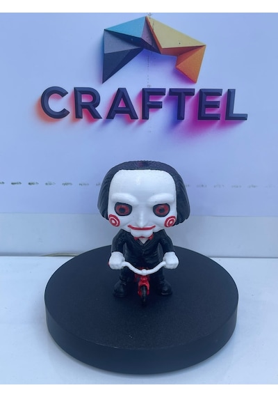 Saw Billy Figür Testere Funko Pop Koleksiyonluk Hediyelik Ürünler Masa Üstü Dekoratif Biblo 10 Cm